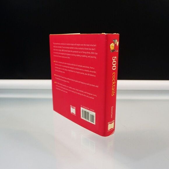 500 Cocktails Book The Only Cocktail Compendium You'll Ever Need Wendy Sweetser - Picture 5 of 12